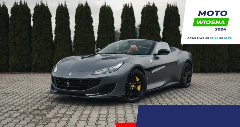 ferrari portofino mazowieckie Ferrari Portofino cena 899999 przebieg: 49986, rok produkcji 2018 z Racibórz